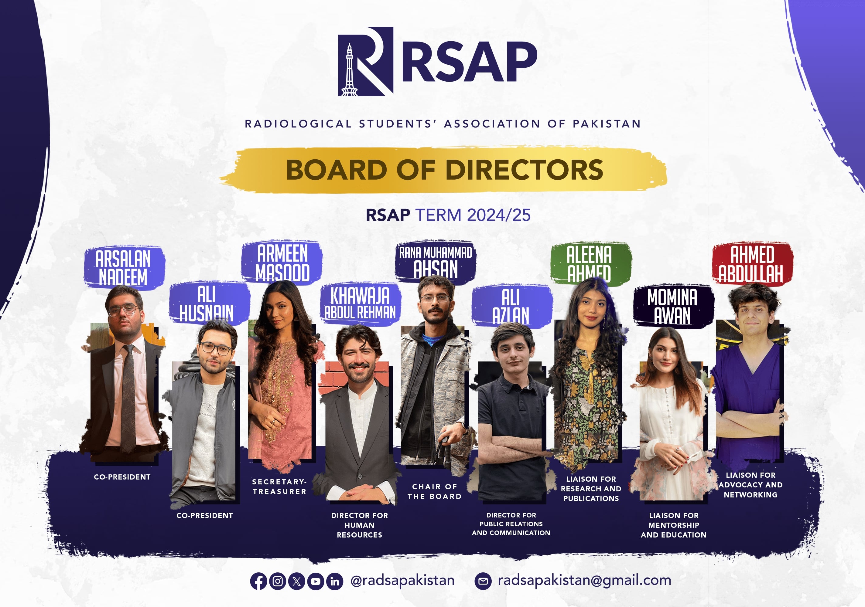 Introducing the RSAP Board of Directors 2024-25 thumbnail