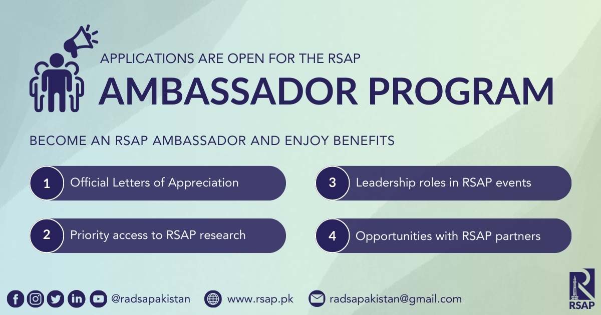 RSAP Ambassador Program