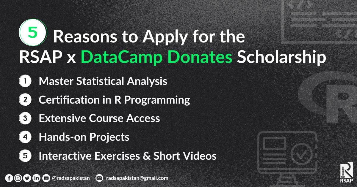 5 Reasons to Apply for the RSAP x DataCamp Donates Scholarship thumbnail