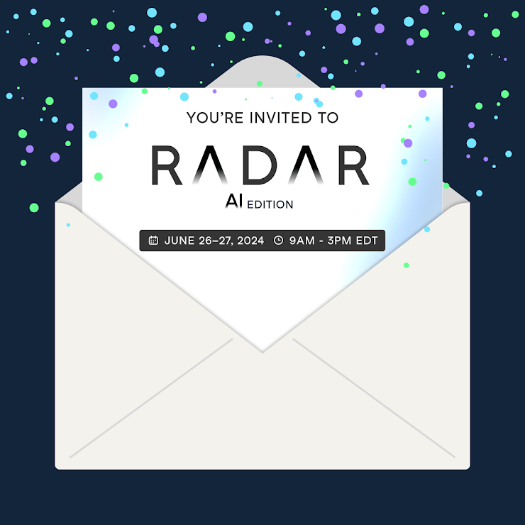 Invitation to DataCamp's RADAR: AI Edition Conference thumbnail